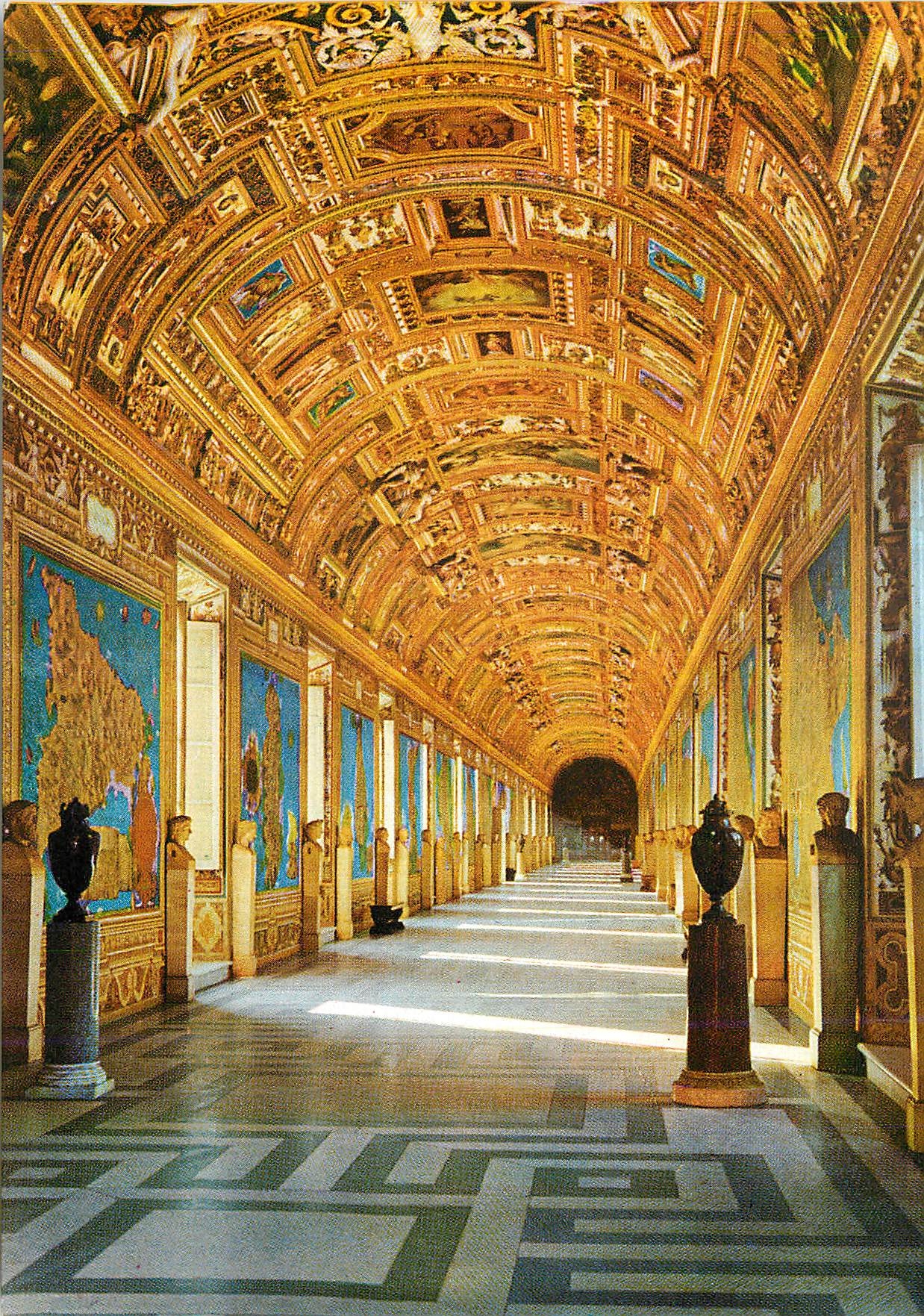CPM Vaticano Galeria delle Carte Geografiche Giovannino Vue d'Ensemble