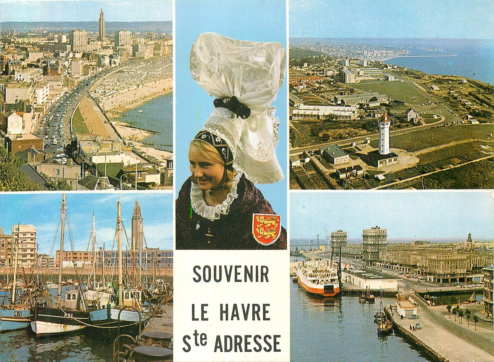 CPM Souvenir Le Havre Ste Adresse Vue Generale