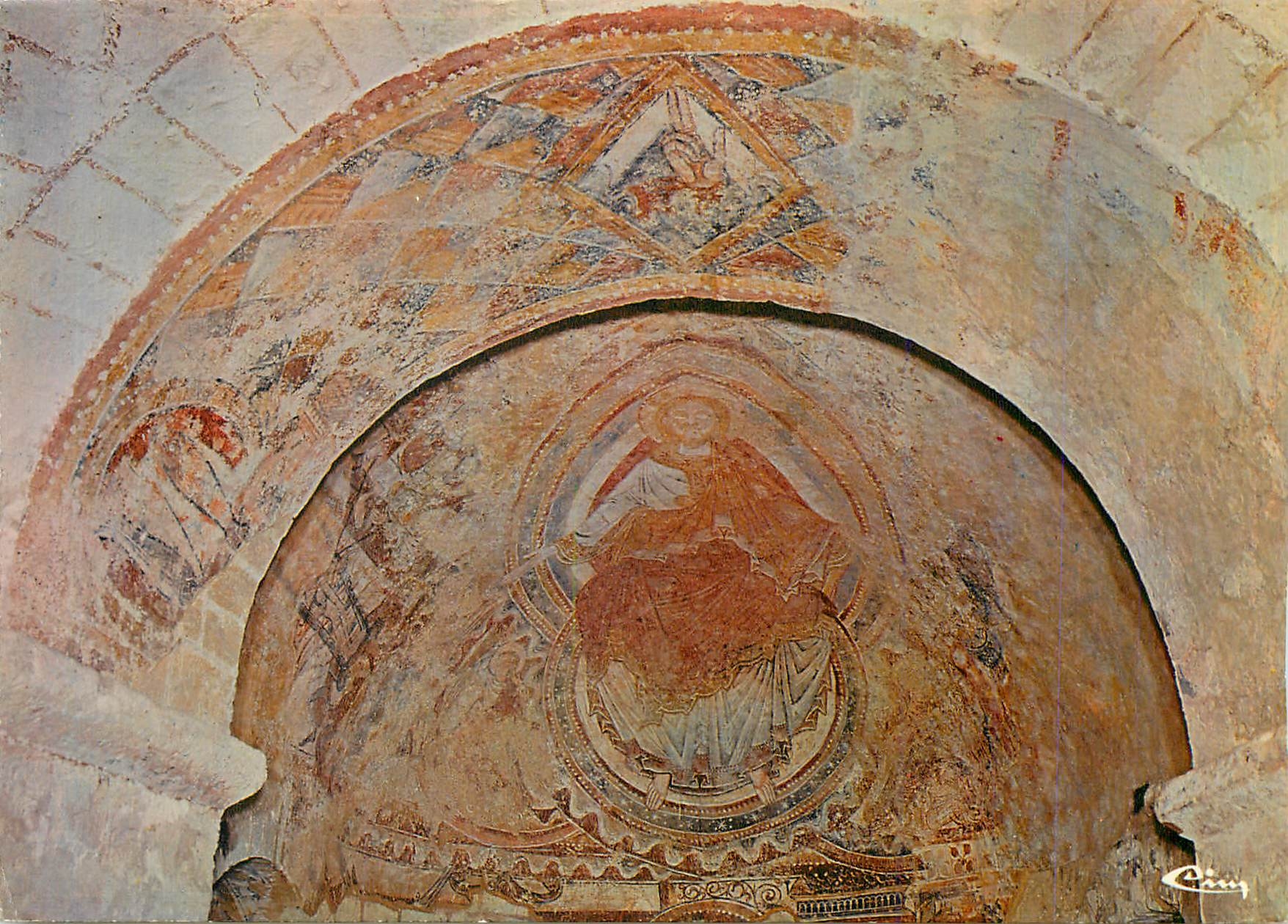CPM Vallee du Loir Montoire sur Loir (L et Ch) La Chapelle St Gilles (XIe S) Interieur de l'Abside