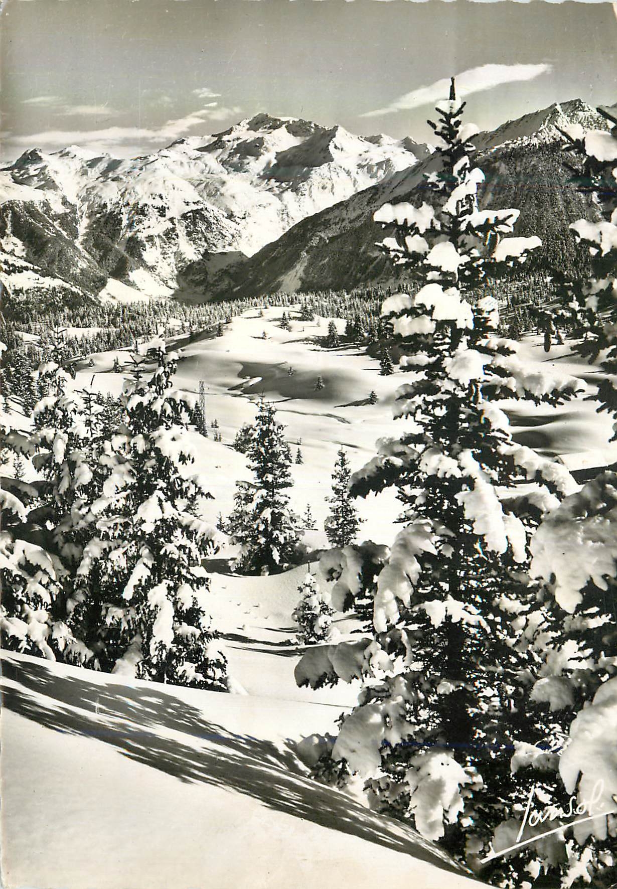CPM Courchevel 1850 Savoie Les Beaux Paysages de France