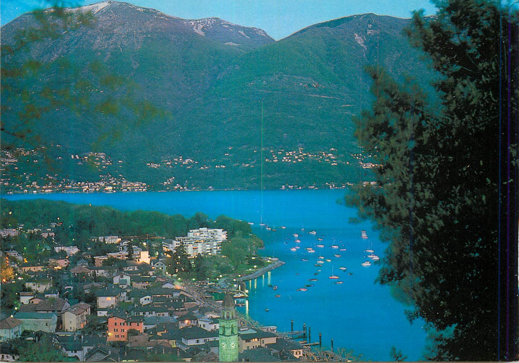CPM Ascona di Notte Lago Maggiore