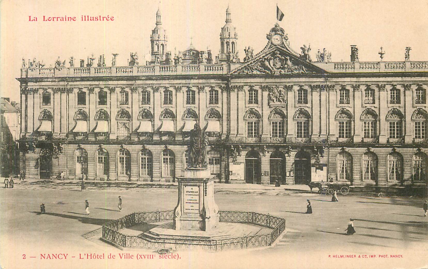 CPA Nancy La Lorraine Illustree L'Hotel de Ville (XVIIIe Siecle)