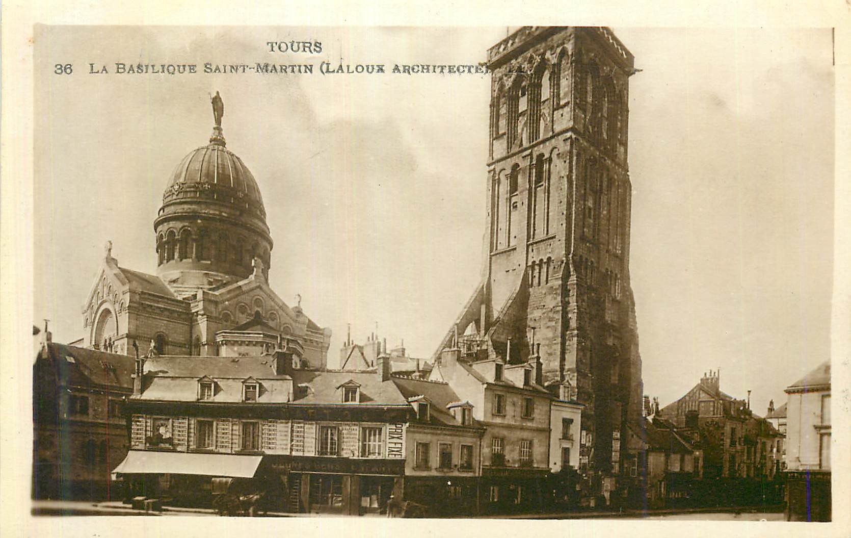 CPA Tours La Basilique Saint Martin (Laloux Architecte)
