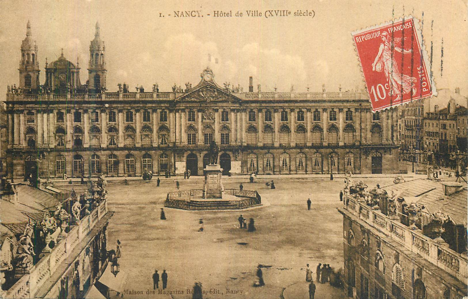 CPA Nancy Hotel de Ville (XVIIIe Siecle)