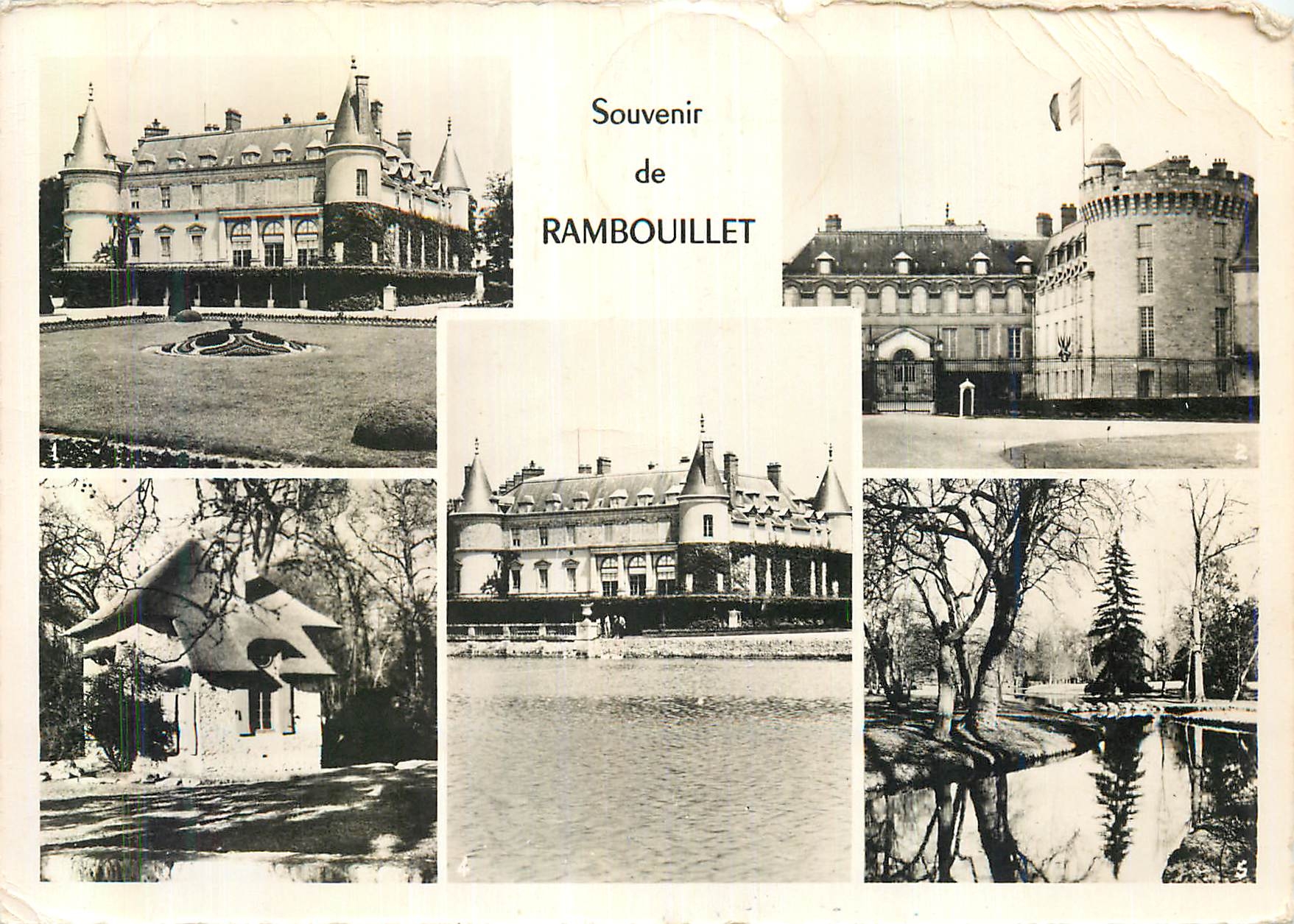 CPM Rambouillet le Chateau Vue d'Ensemble