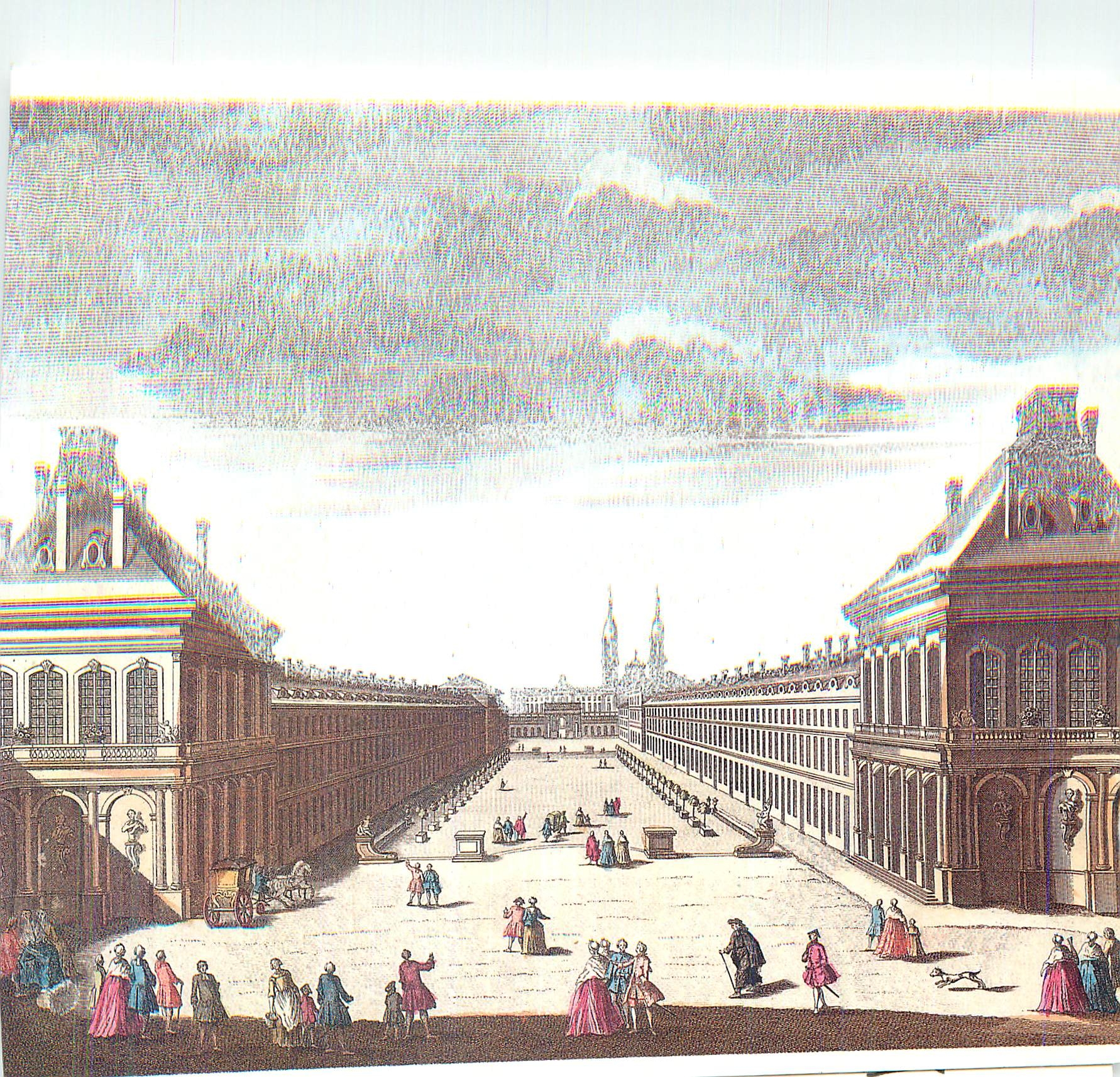 CPM Nancy Place de la Carriere Vue Perspective du Cote du Midi