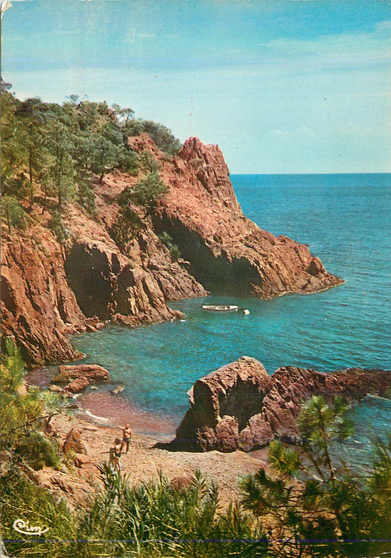 CPM Reflets de la Cote de l'Esterel (Var) Roches Rouges