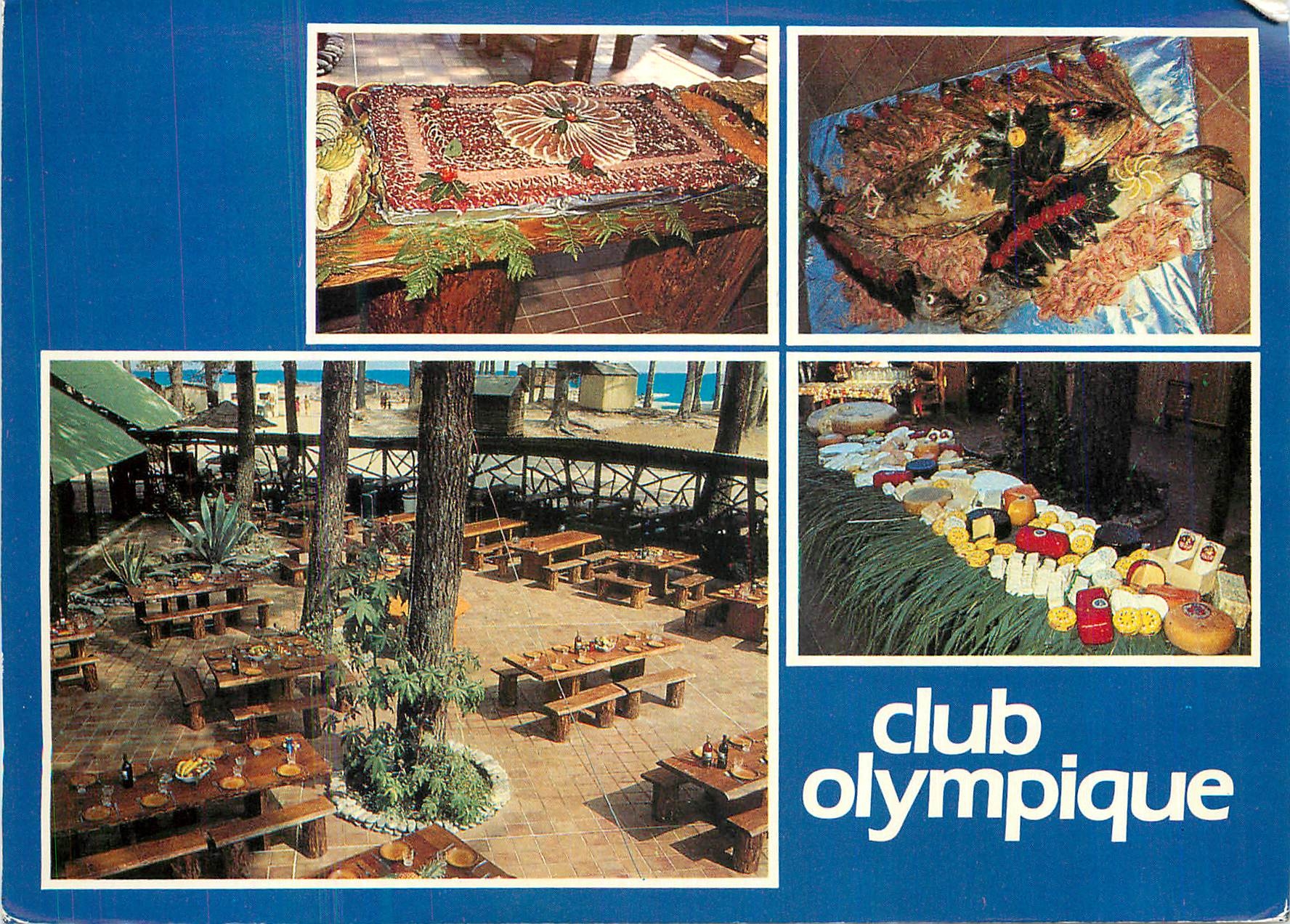 CPM Club Olympique Village de Vacances a Calvi le Restaurant