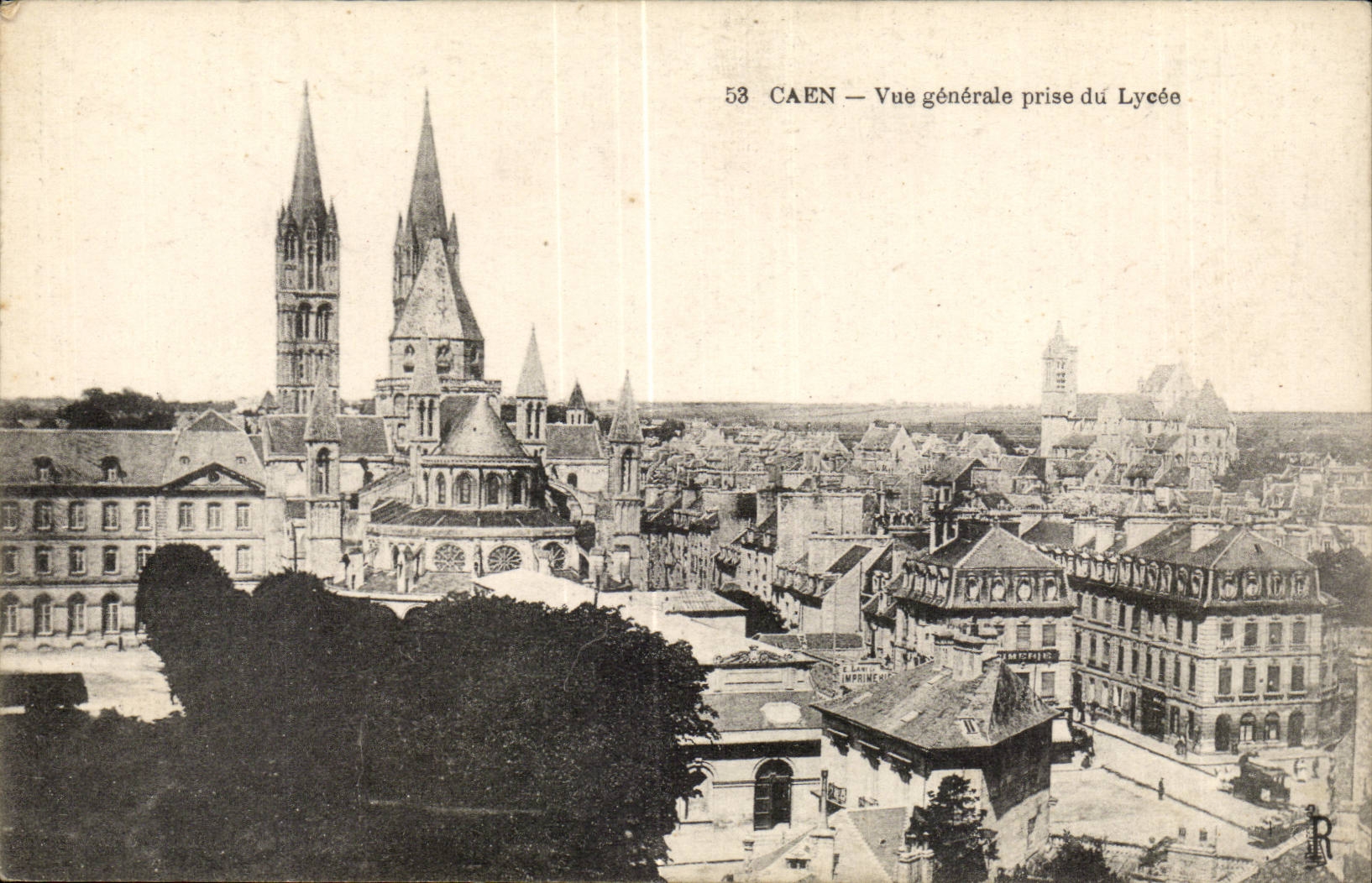 Ansicht die Caen-CPA vertreten von der Hochschule