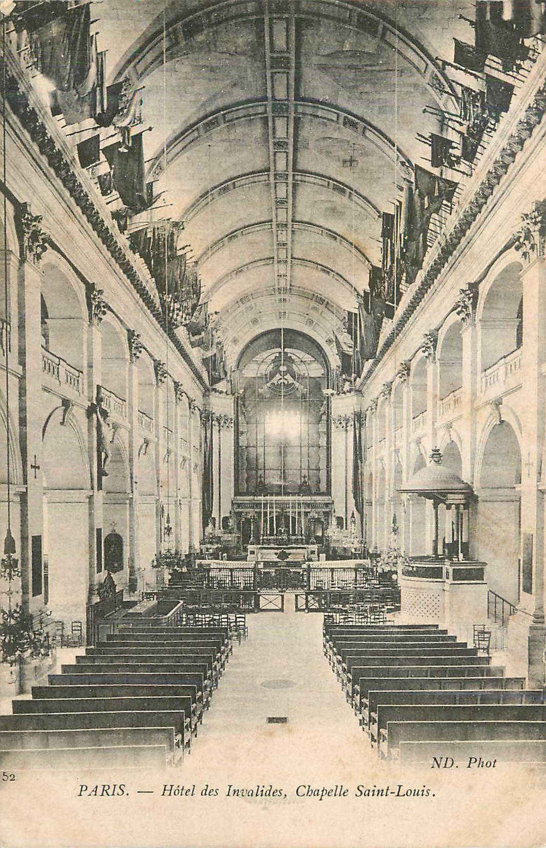 CPA Paris Hotel des Invalides Chapelle Saint Louis