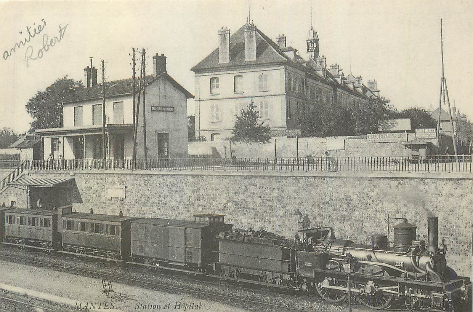 REPRO Mantes Station et Hopital Train