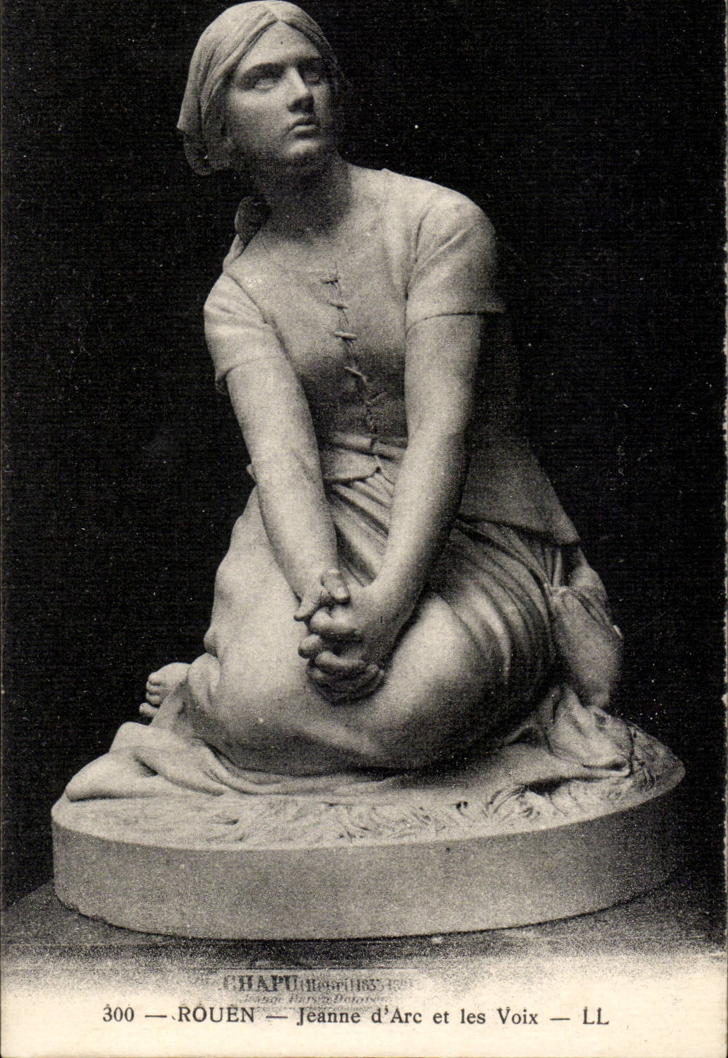 Rouen - Jeanne d' Arc and Voices - CPA