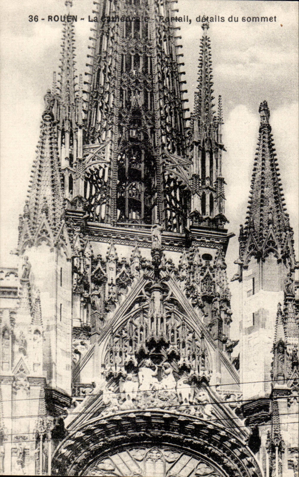 Rouen - the Cathedral - CPA