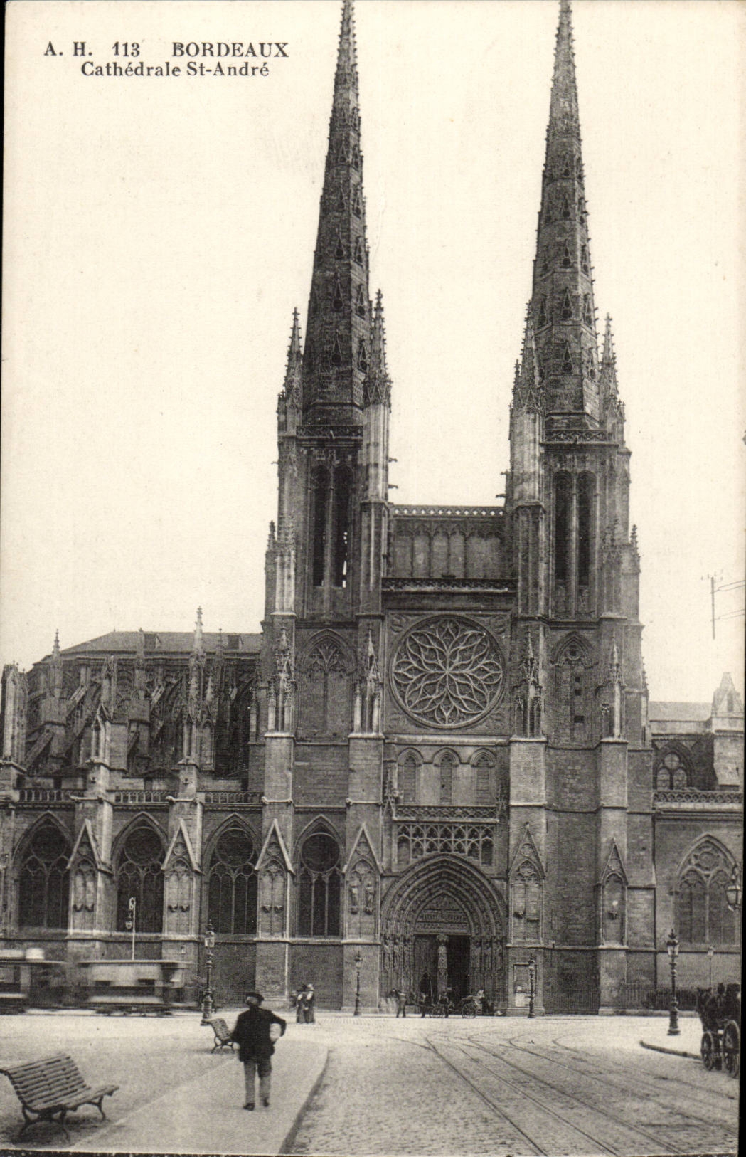 Bordeaux - Cathedral St Andre - CPA