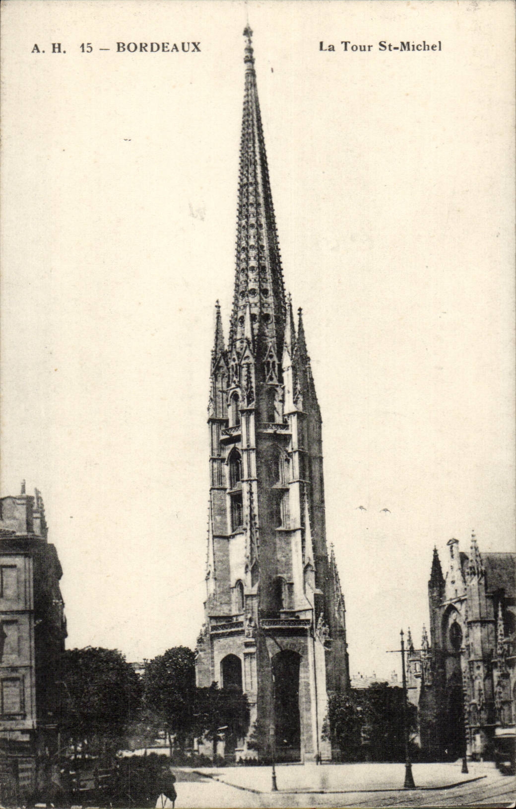 Bordeaux - the tower co Michel - CPA