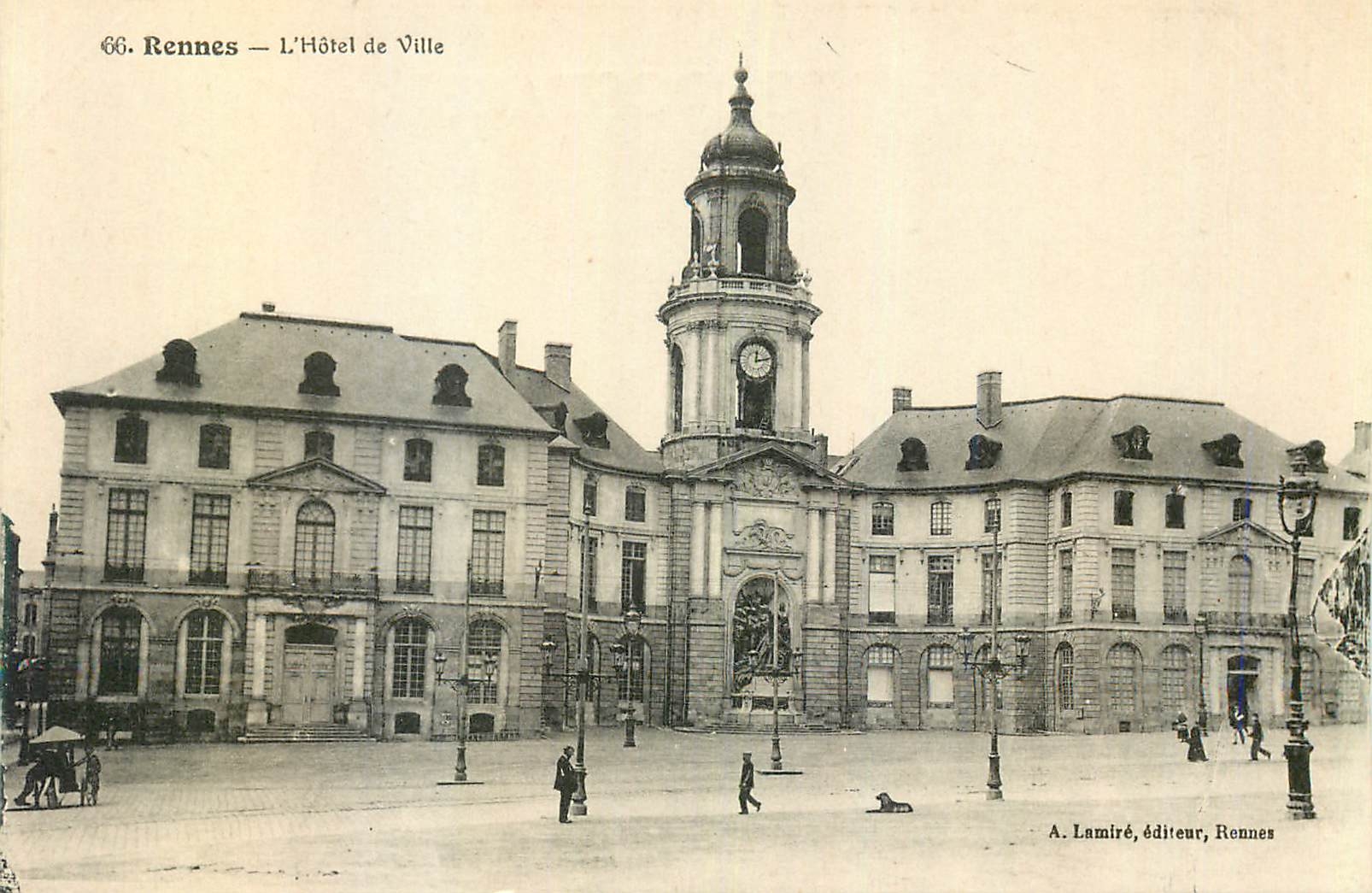 CPA Rennes L'Hotel de Ville