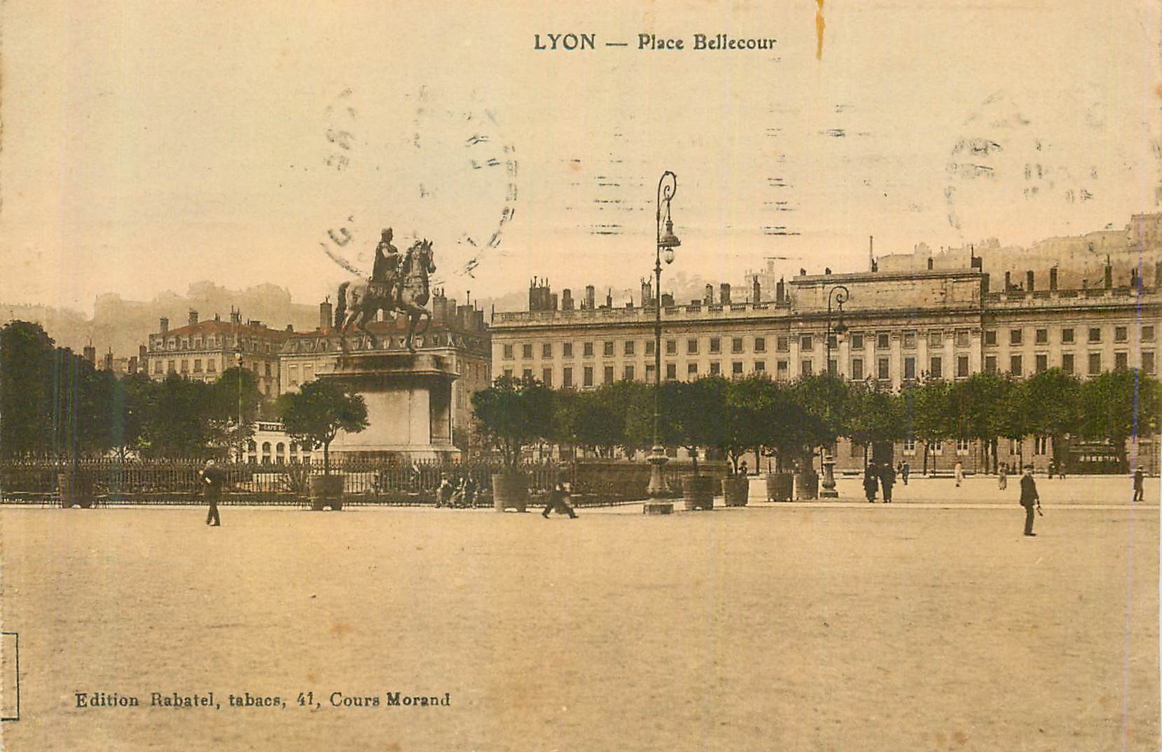 CPA Lyon Place Bellecour