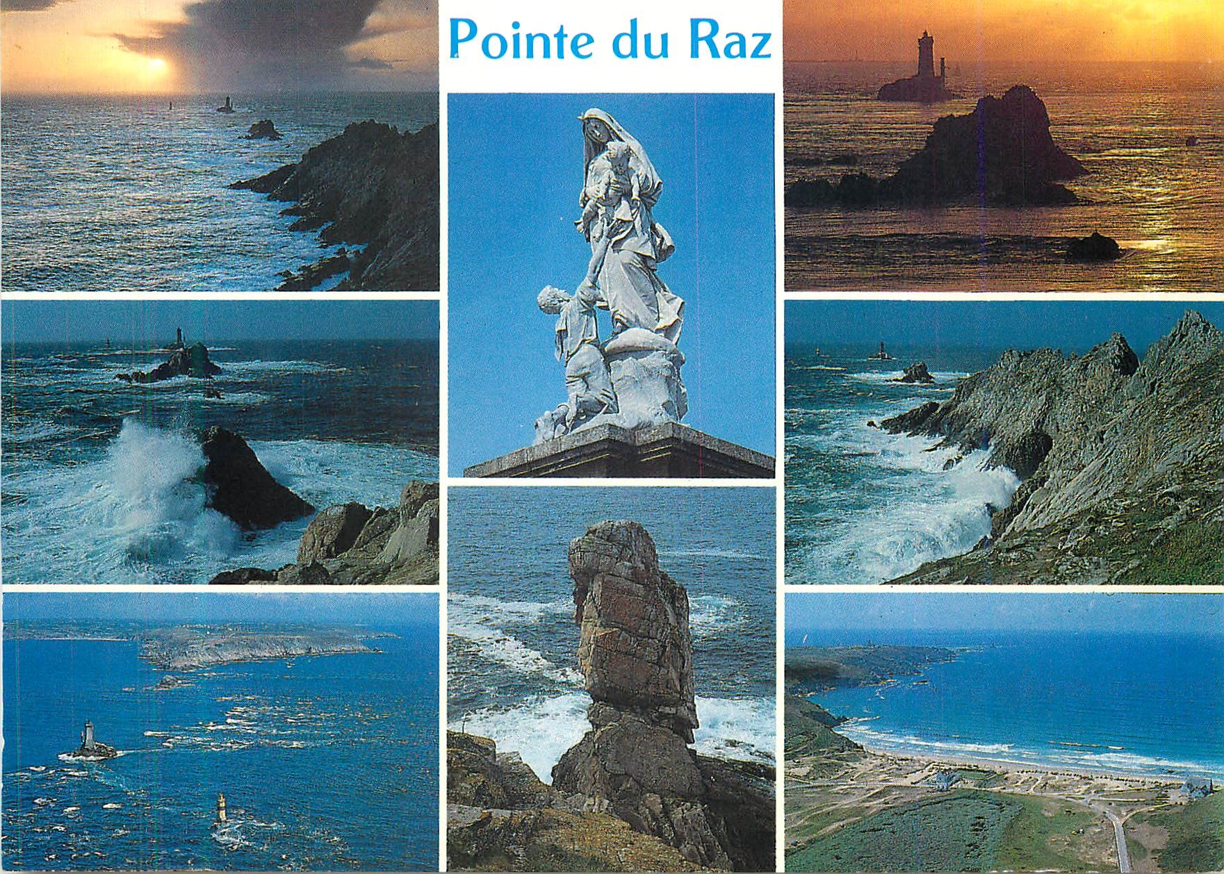 CPA la Pointe du Raz (Finistere) Couleurs de Bretagne