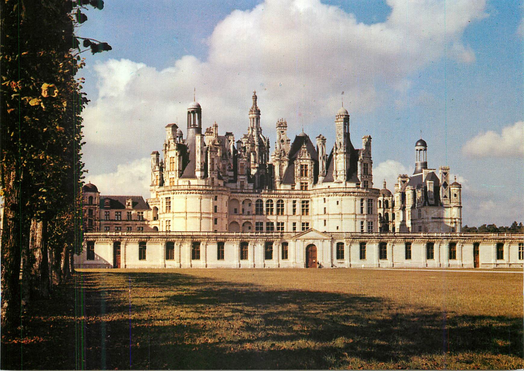 CPA Chateau de Chambord Facade Sud