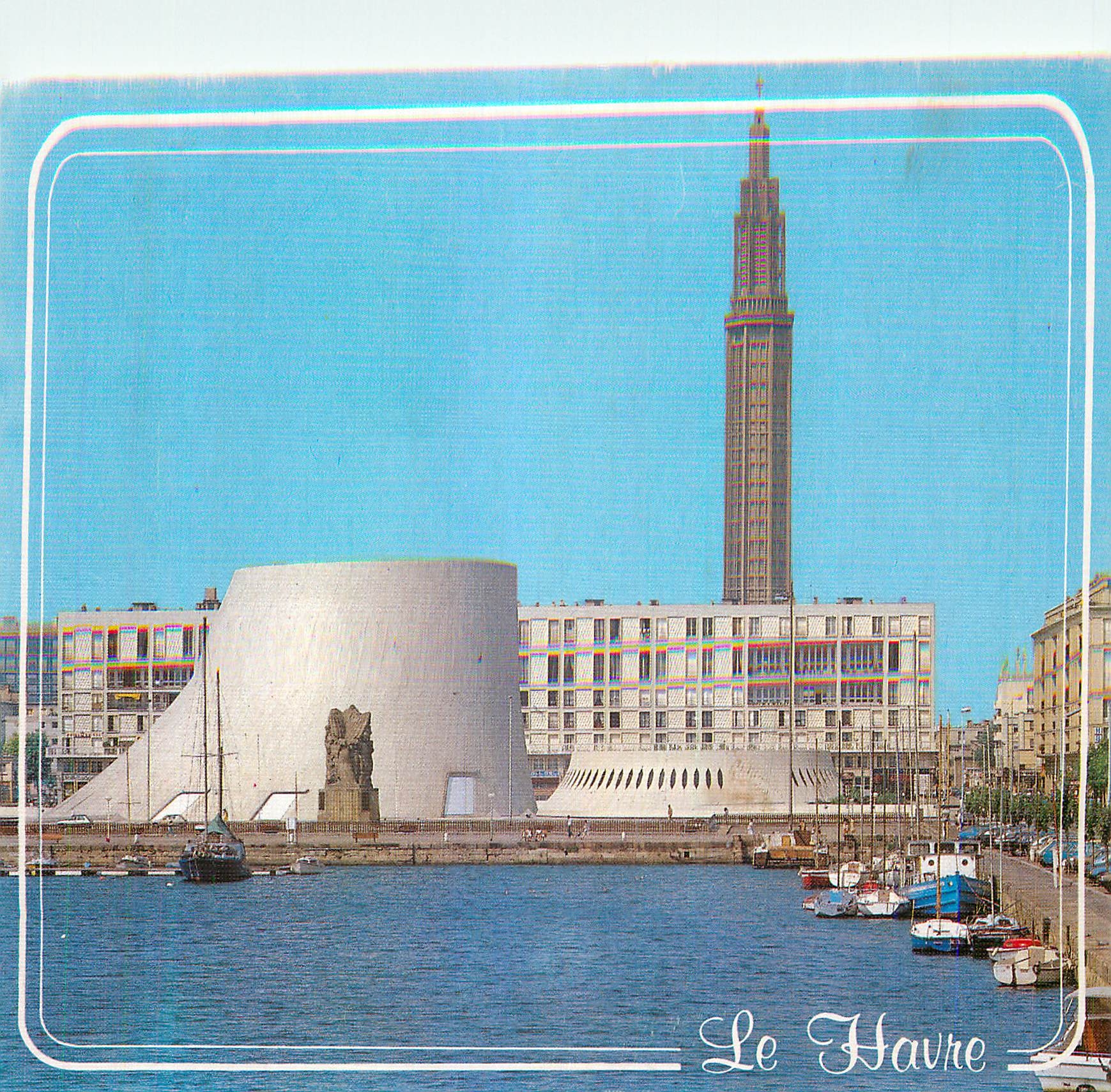 CPA Regard sur le Havre Normandie France