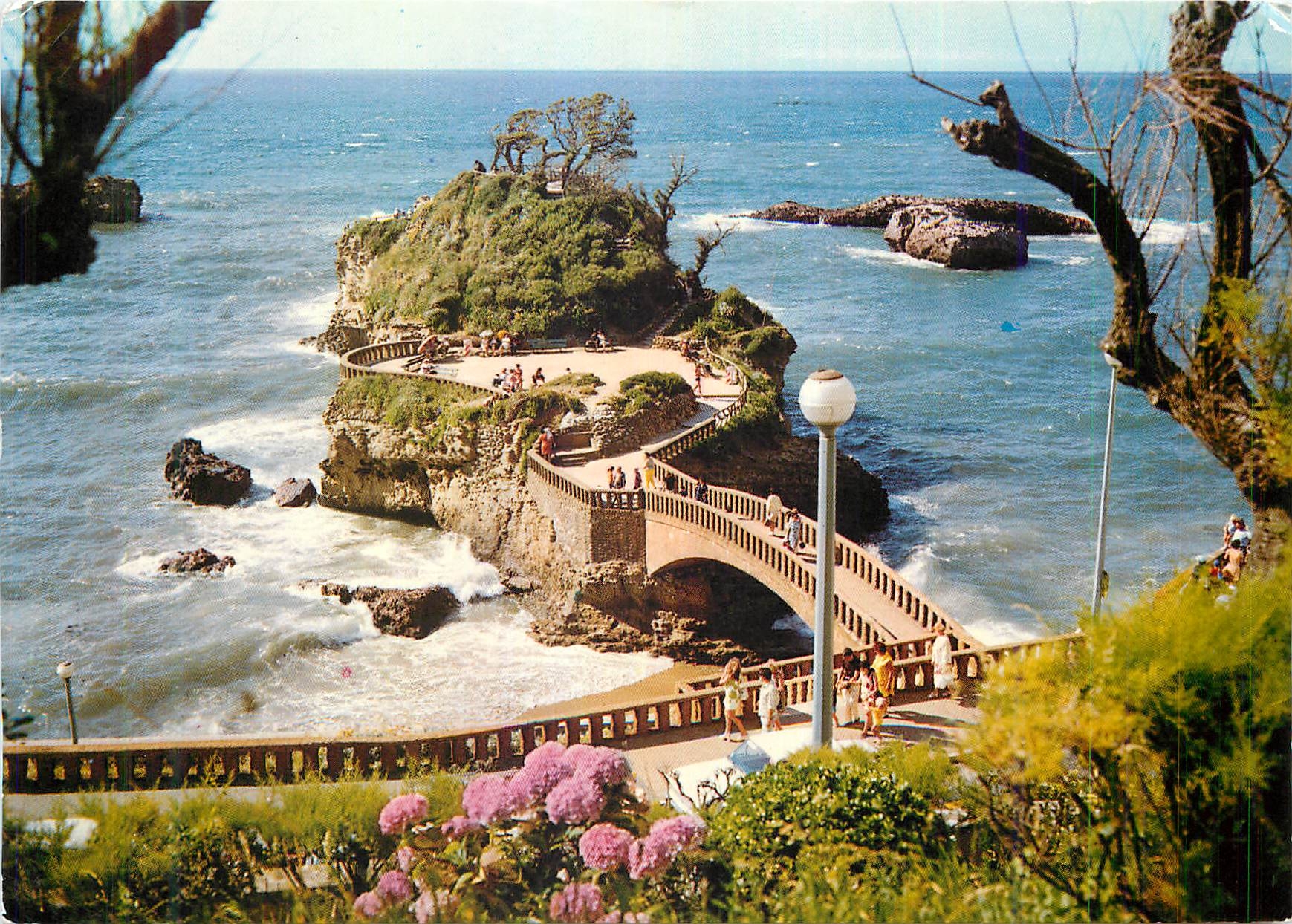 CPA Biarritz le Rocher du Basta