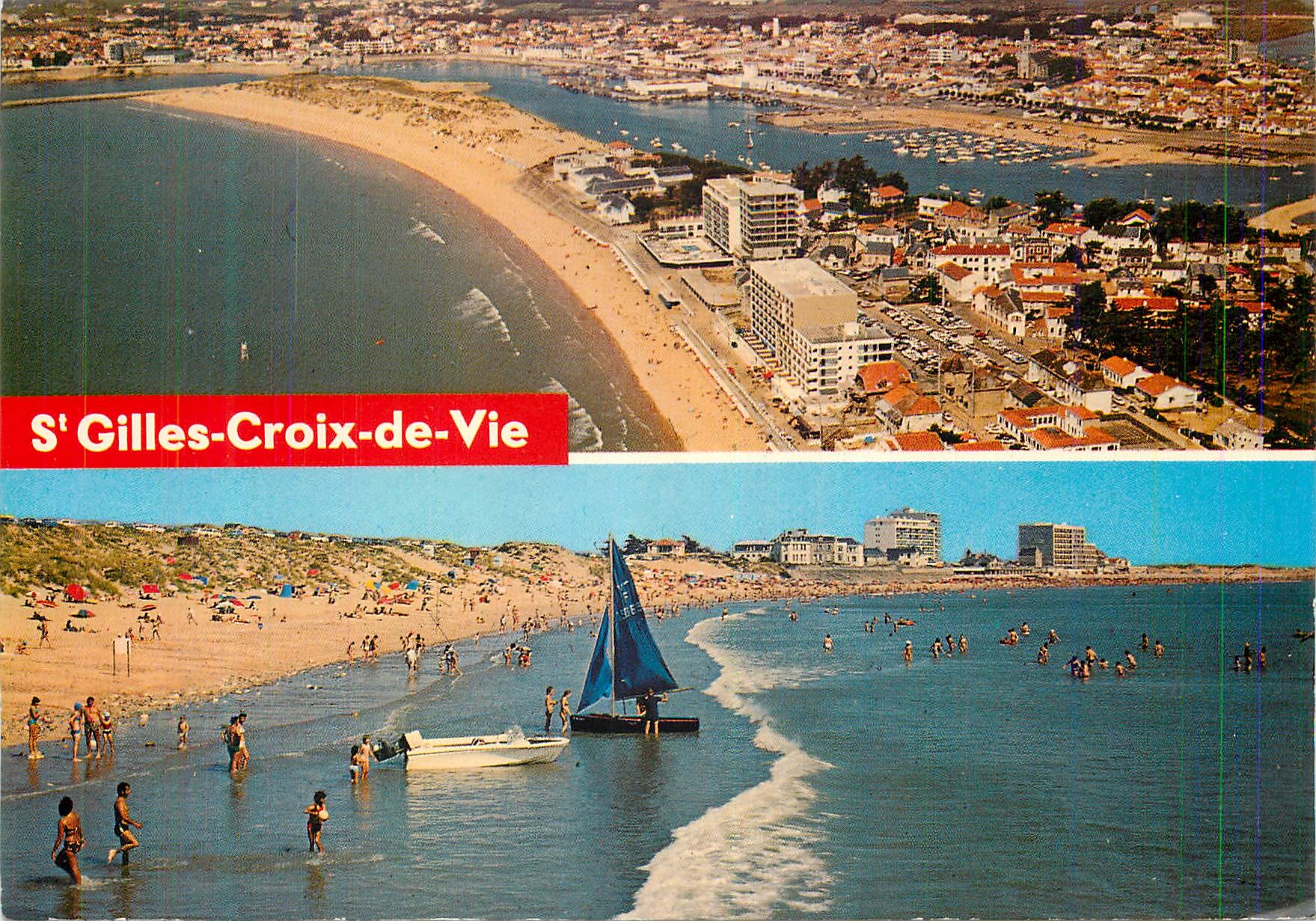 CPM Saint Gilles Croix de Vie la Vendee Touristique