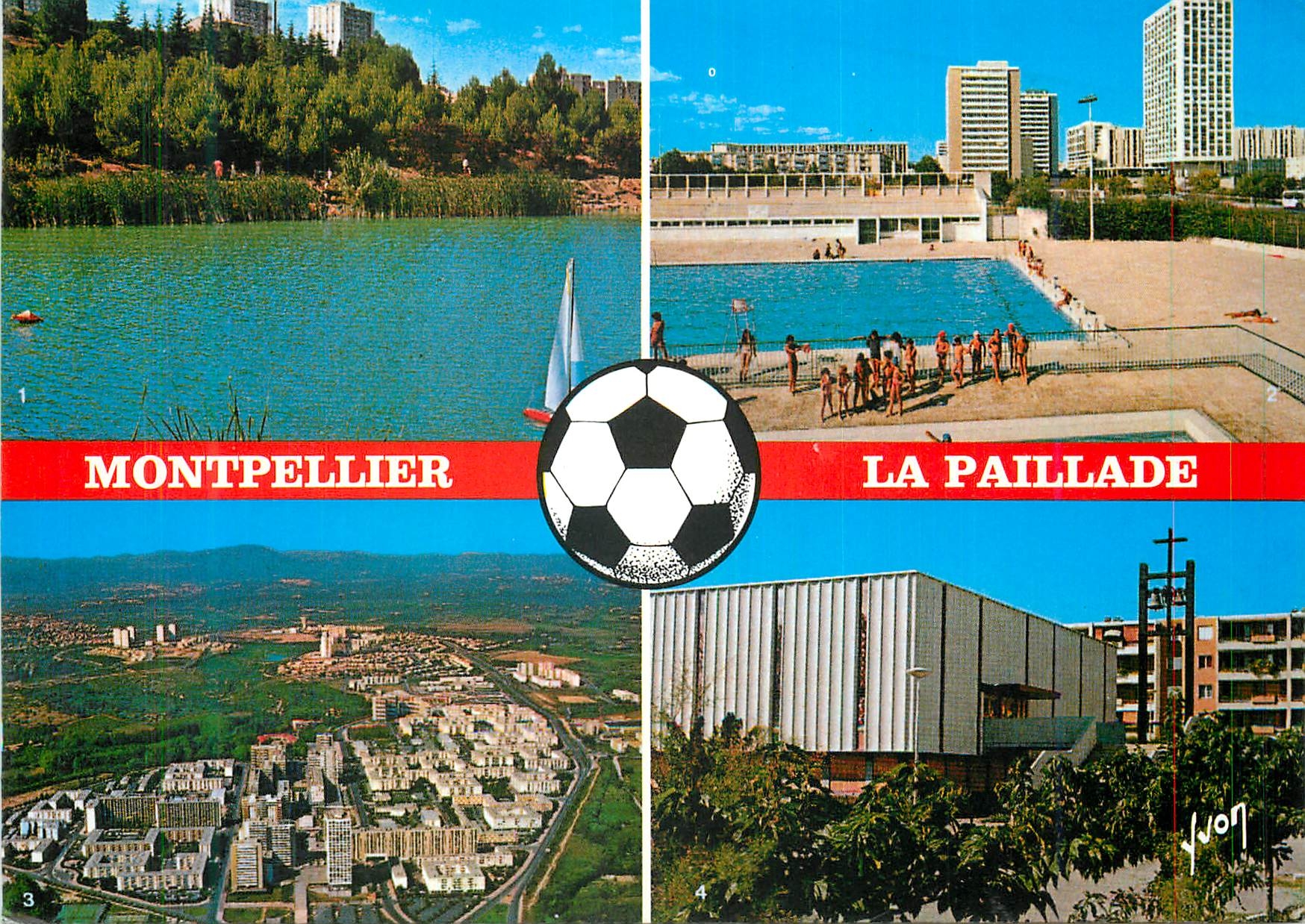 CPM Montpellier La Paillade (Herault) Couleurs et Lumiere de France
