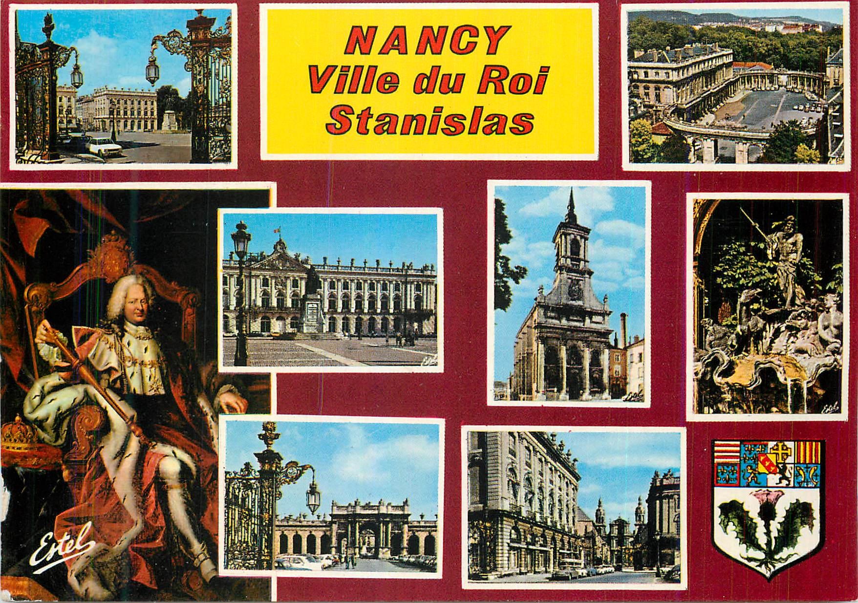 CPM Nancy (Meurthe et Moselle) Ville du Roi Stanislas