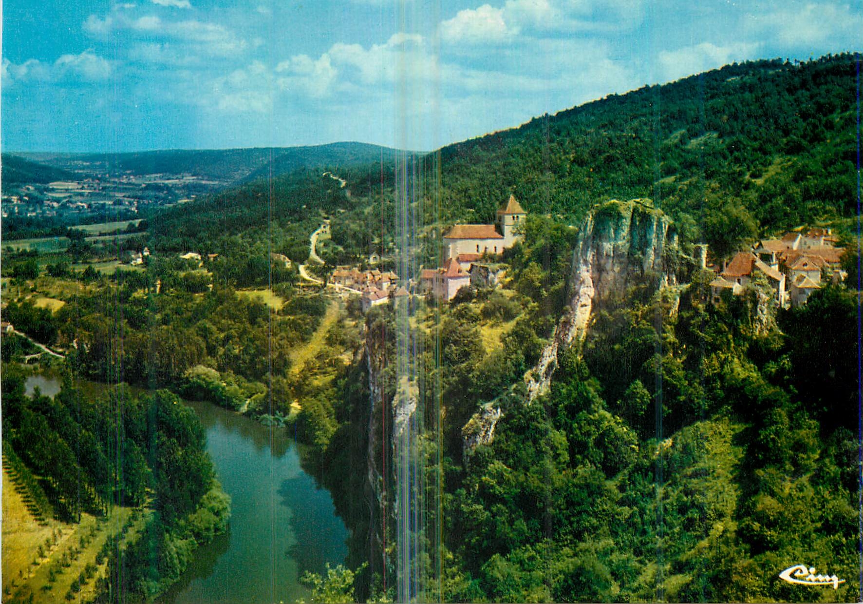 CPM Saint Cirq Lapopie (Lot) Vue Generale