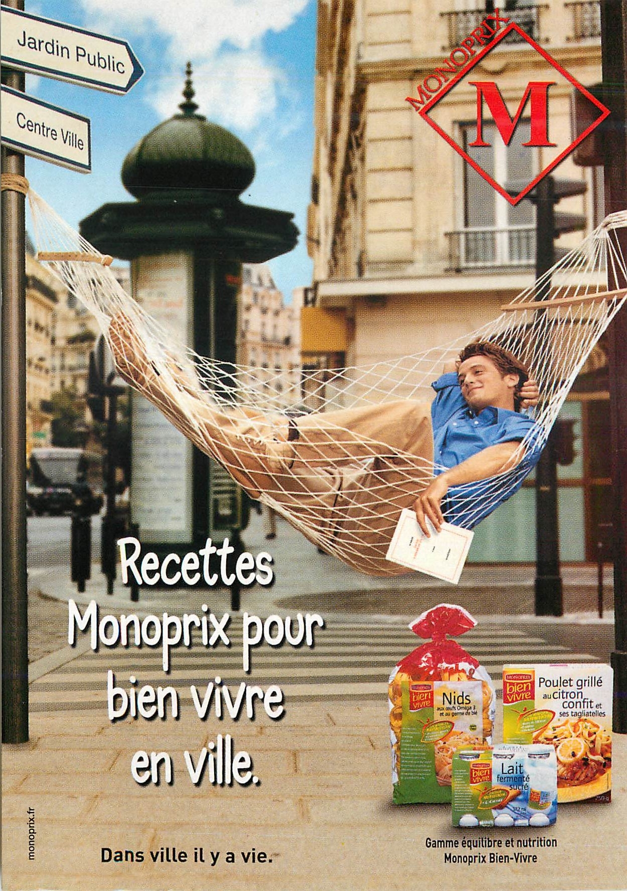 CPM Recettes Monoprix pour bien vivre en ville