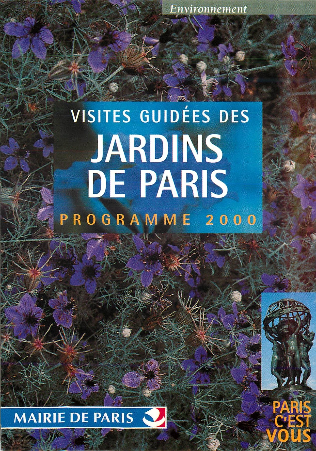 CPM Jardins de Paris Mairie de Paris