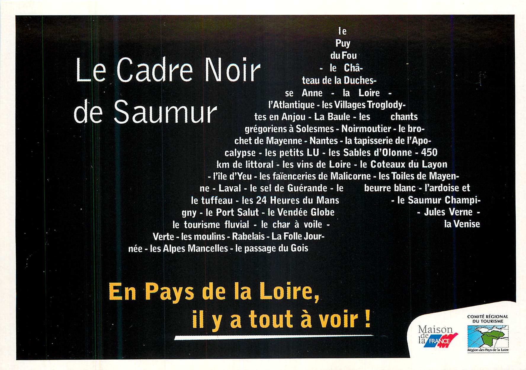 CPM Le Cadre Noir de Saumur Maison de la France