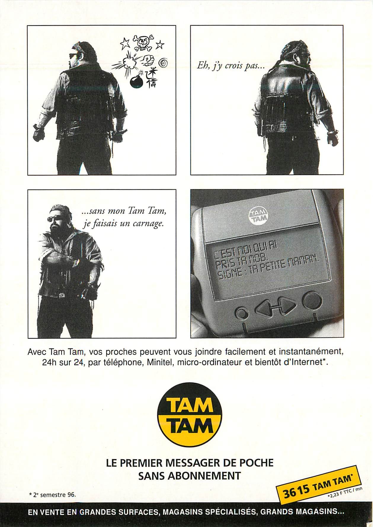 CPM Tam Tam Le premier messager de poche