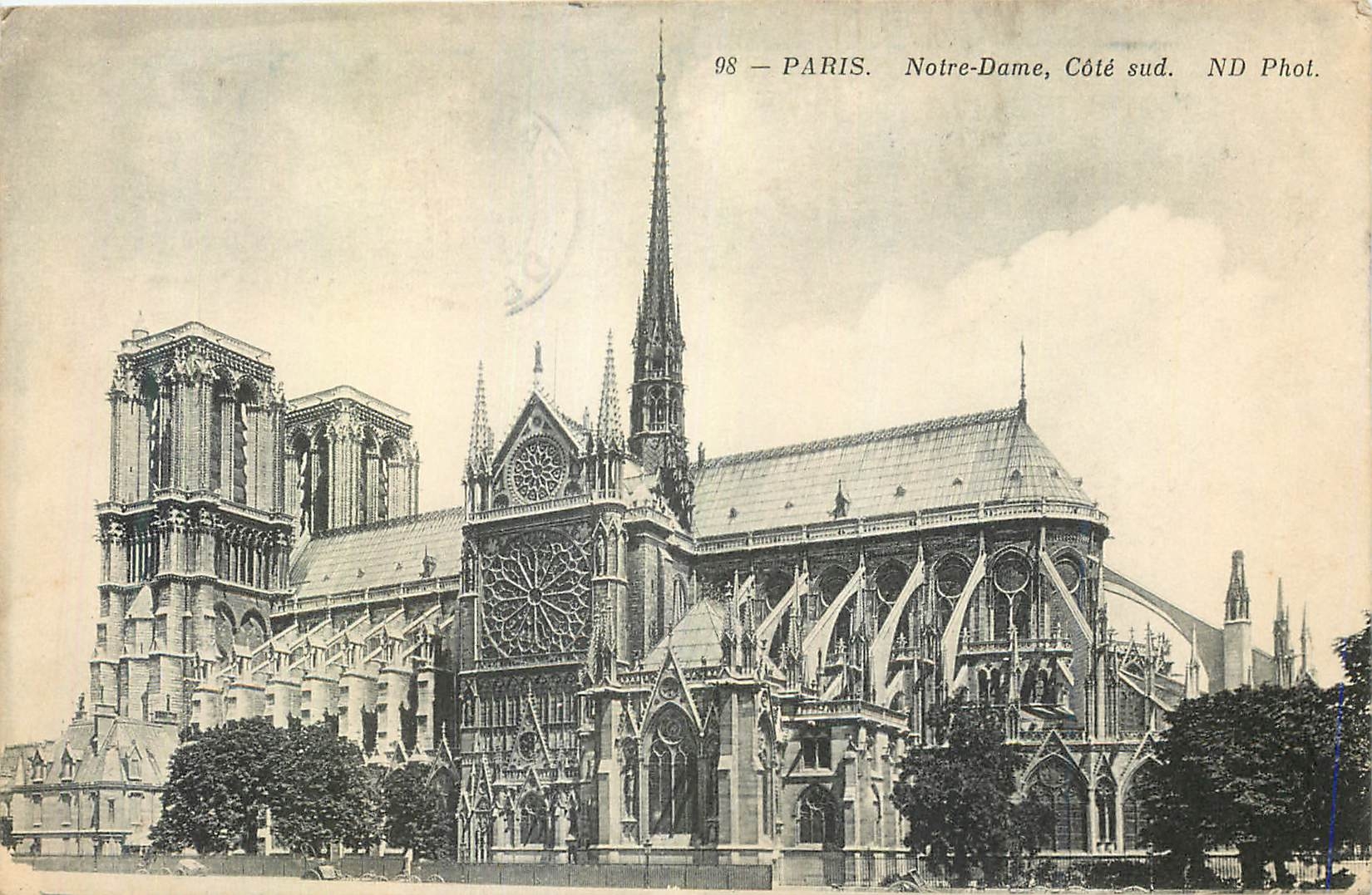 CPA Paris Notre Dame Cote Sud