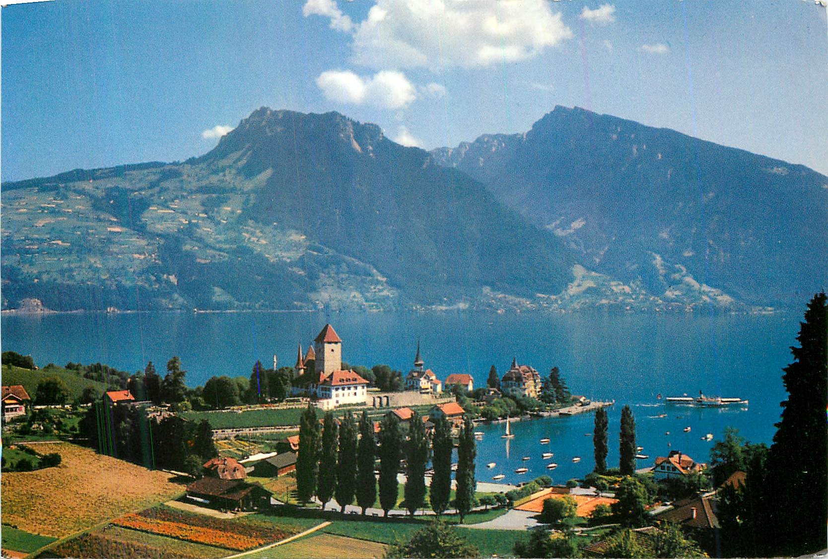 CPM Switzerland  Spiez am Thunersee Rothorn Niederhorn