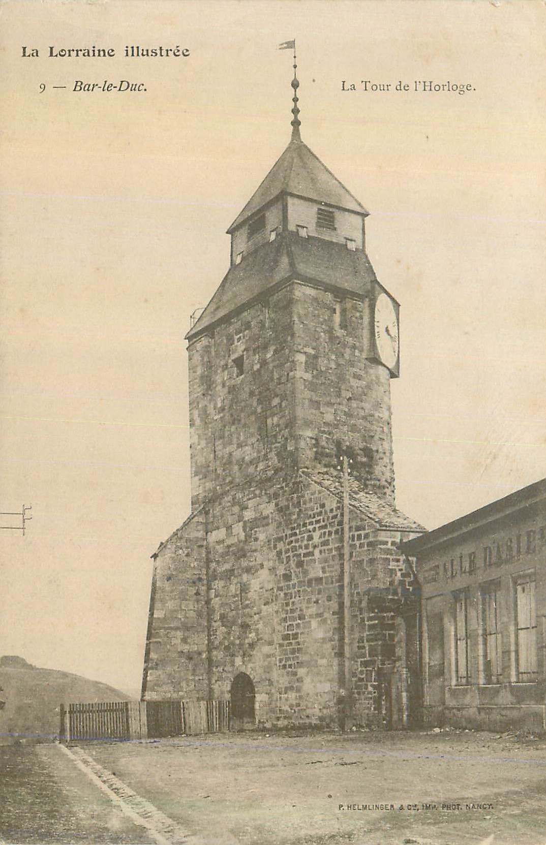 CPA La Lorraine illustree la Tour de l'Horloge