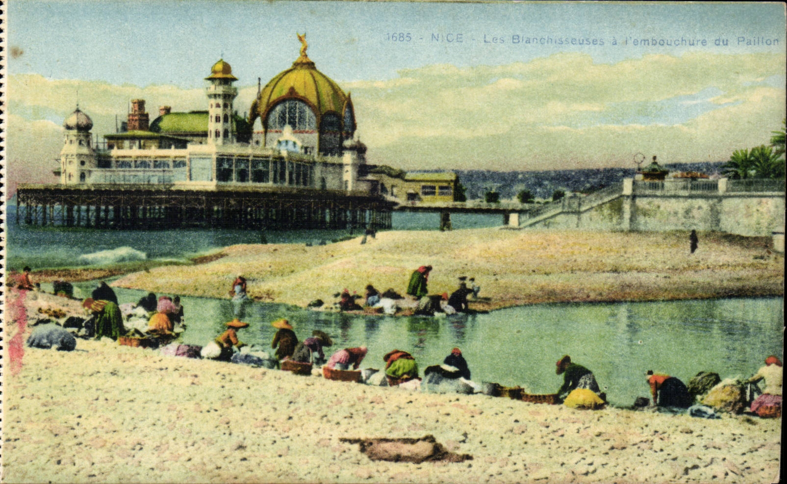Nice CPA washing machines with the mouth of the Spangle