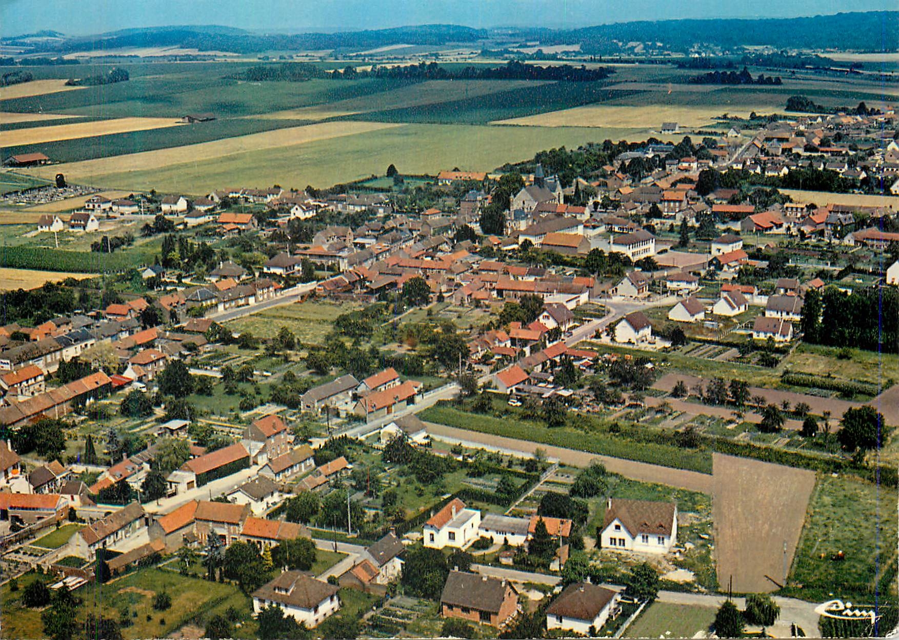 CPM Chervrieres (Oise)Vue generale aerienne