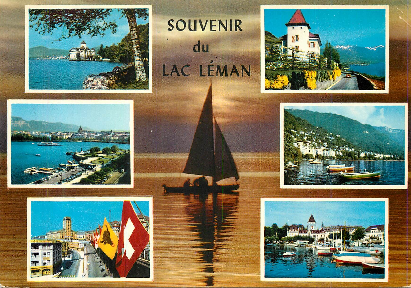 CPM Souvenir du Lac Leman