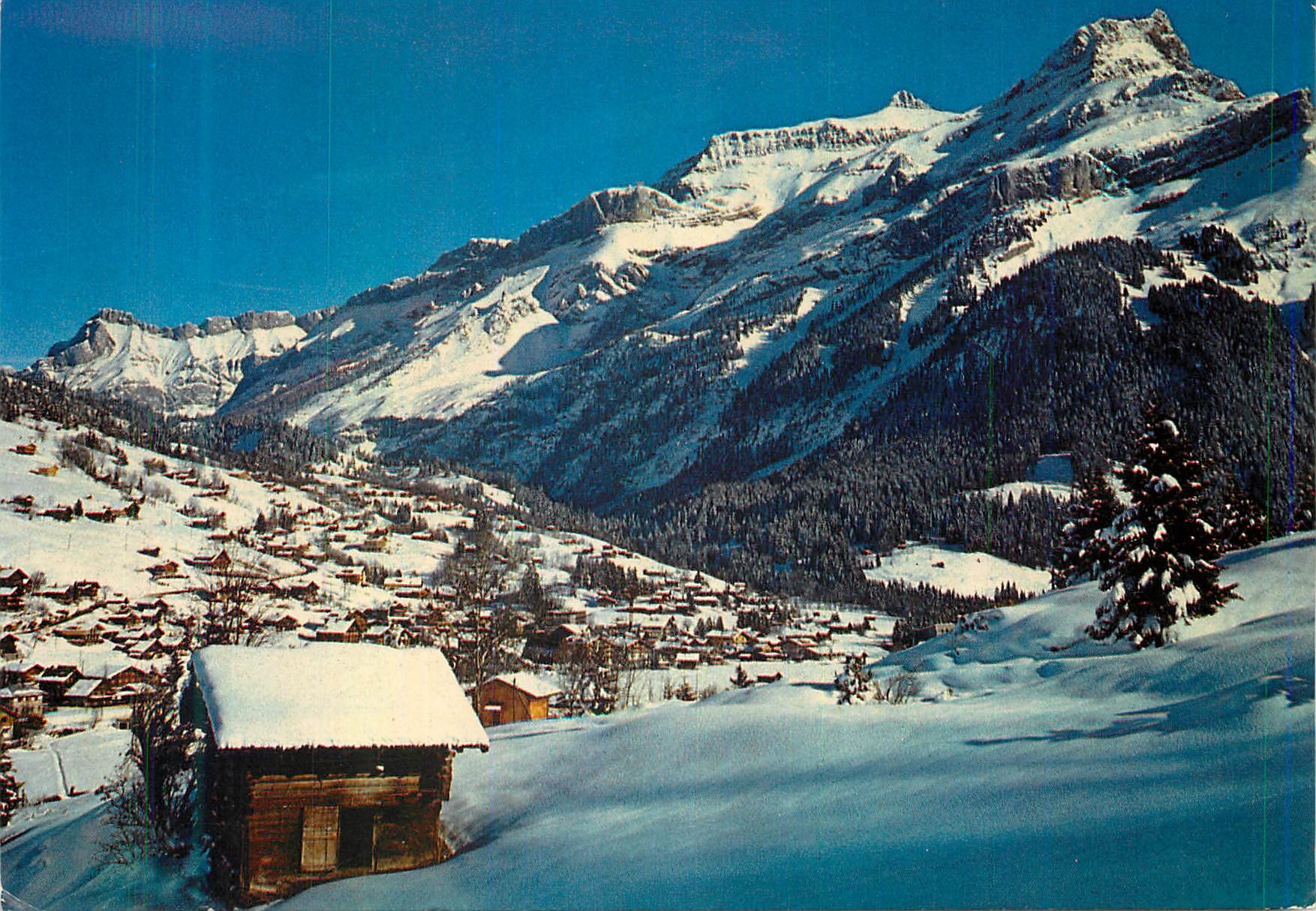 CPM Les Diablerets vue generale