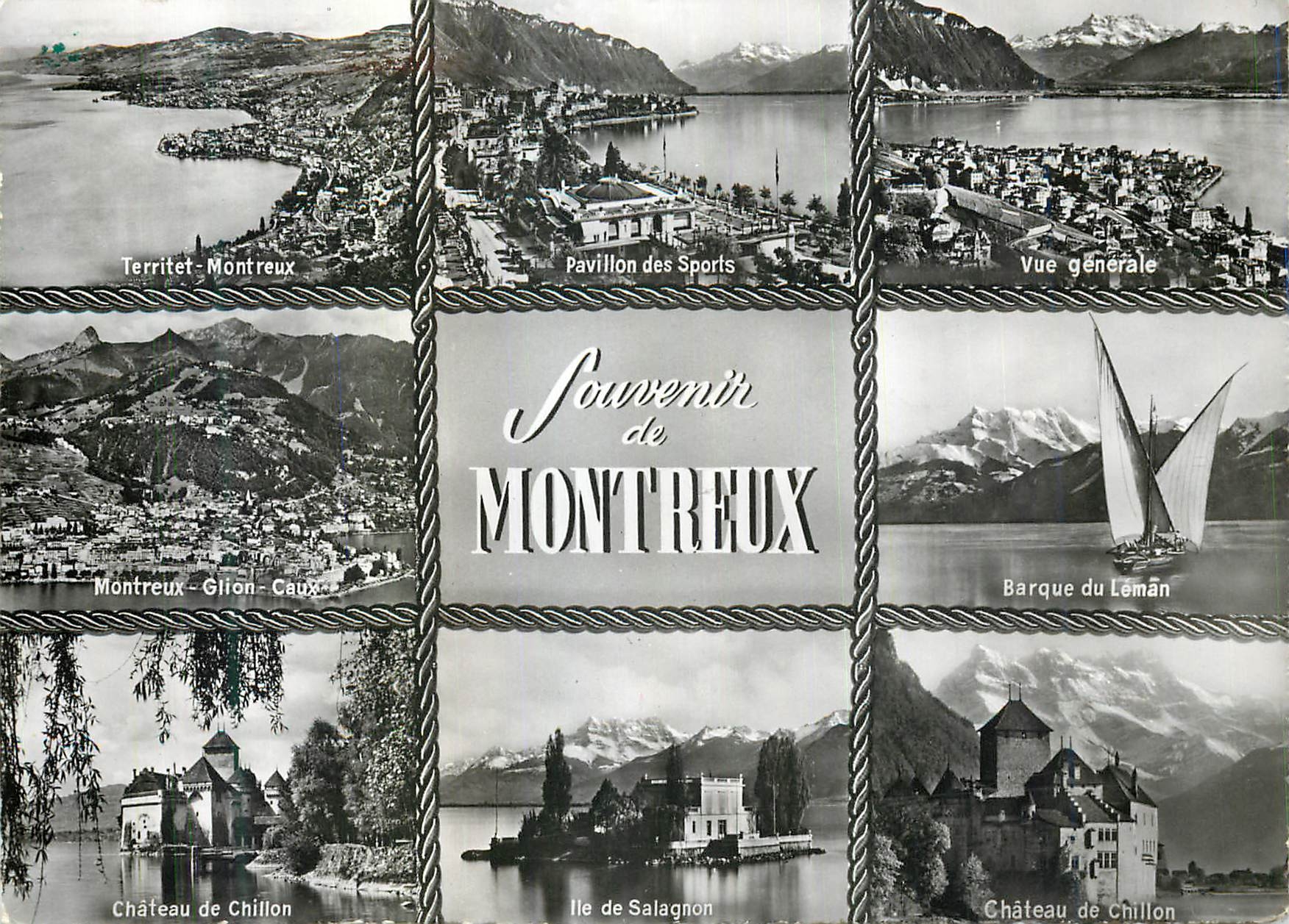 CPM Souvenir de Montreux