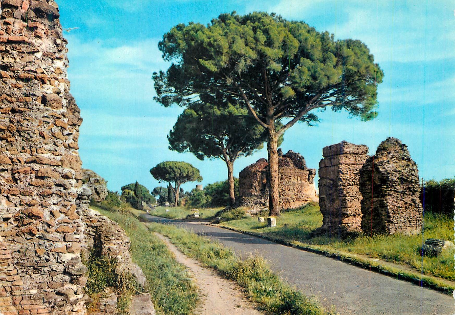 CPM Roma Rue Appla Antica