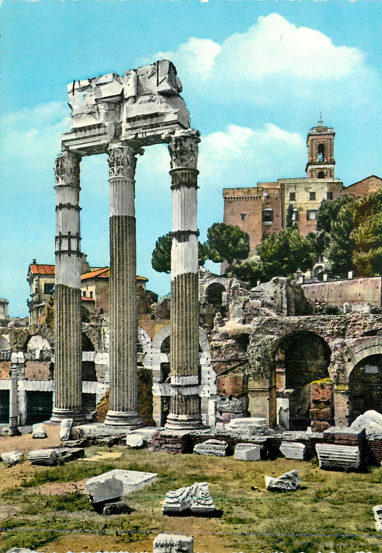 CPM Roma Forum Romain et Capitale