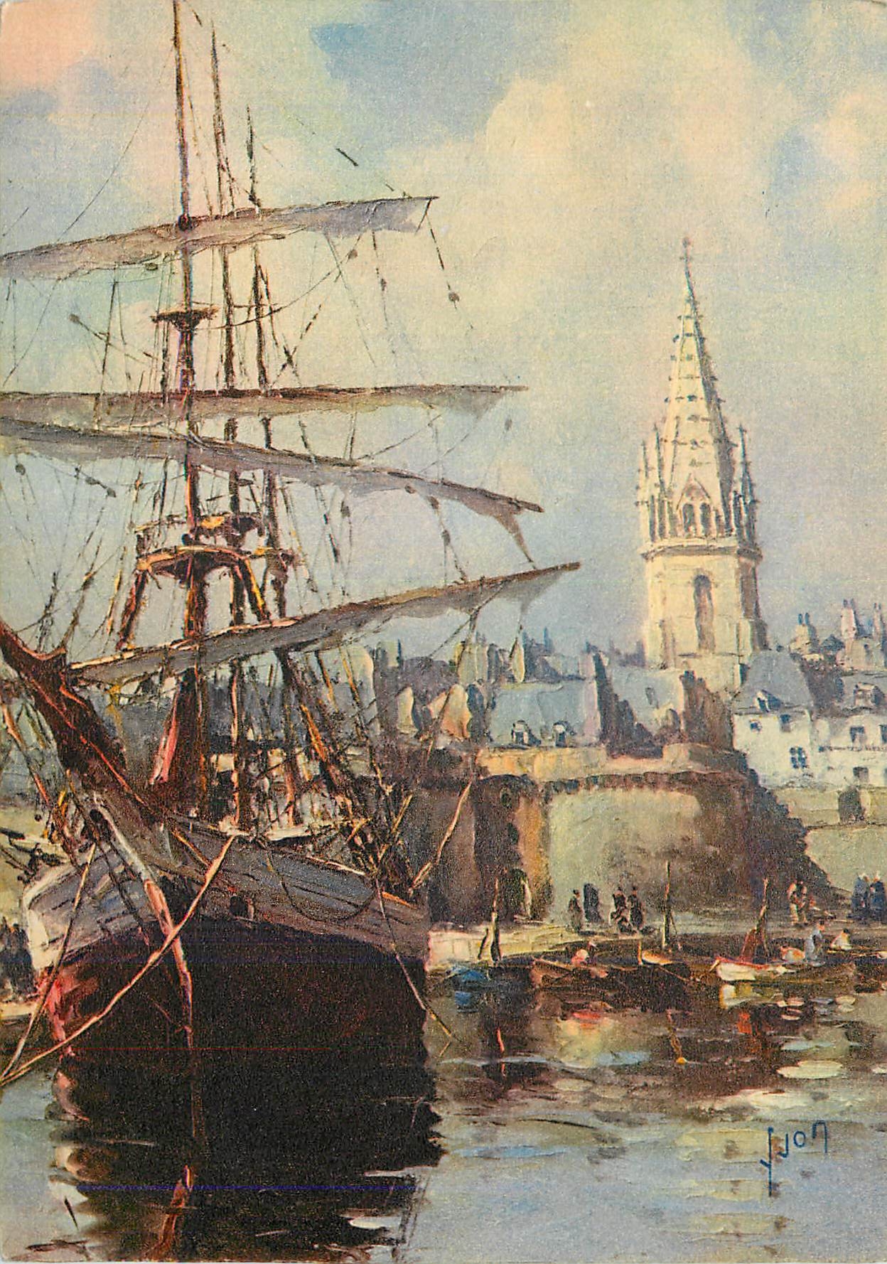 CPM Saint Malo (Ille et Vilaine)Le port Bateau