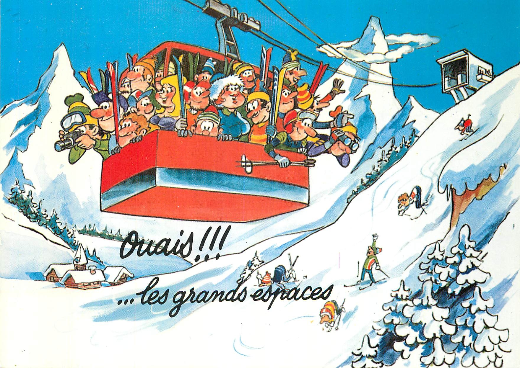 CPM Ouais les grands espaces Ski