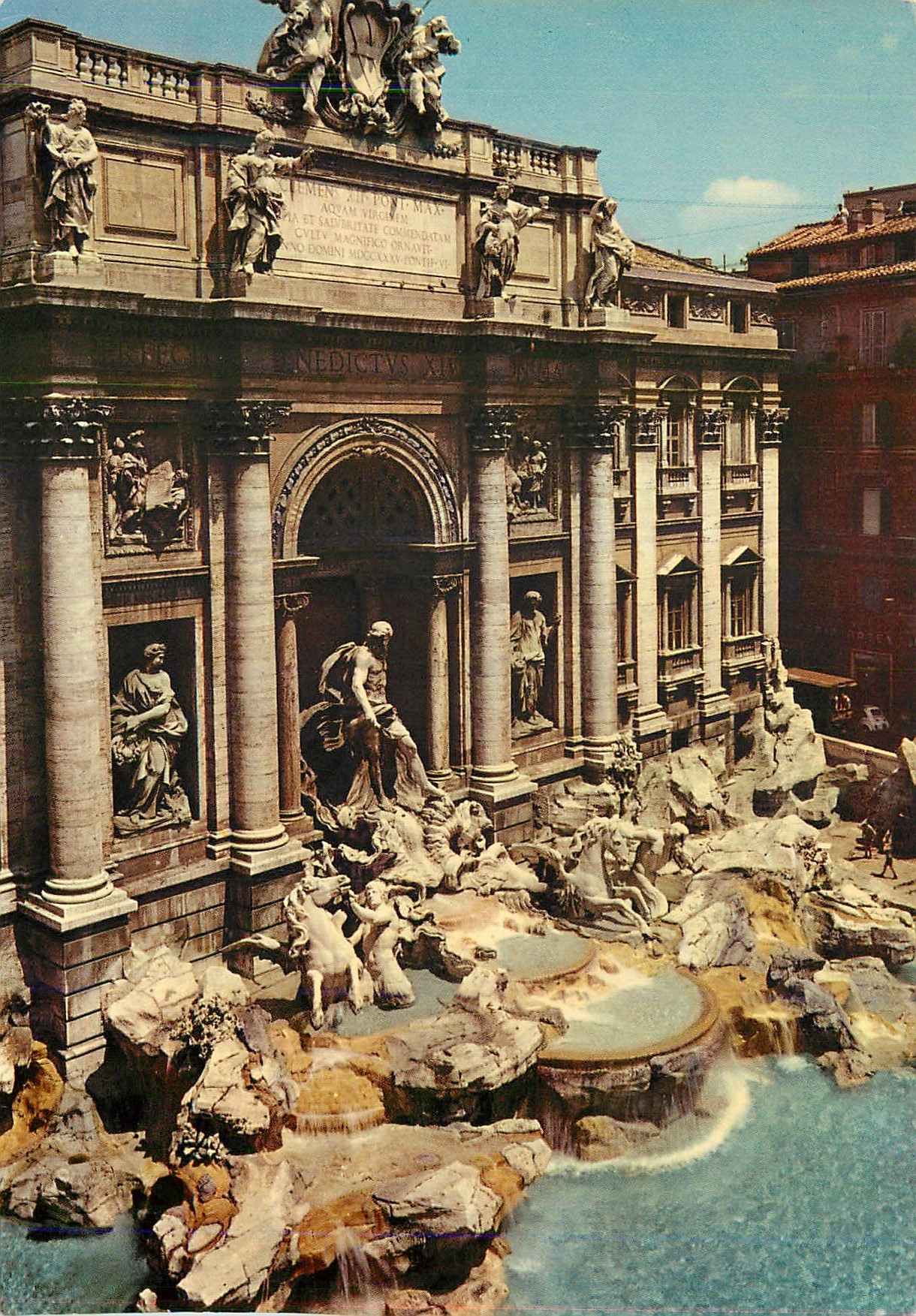 CPM Roma Fontaine de Trevi