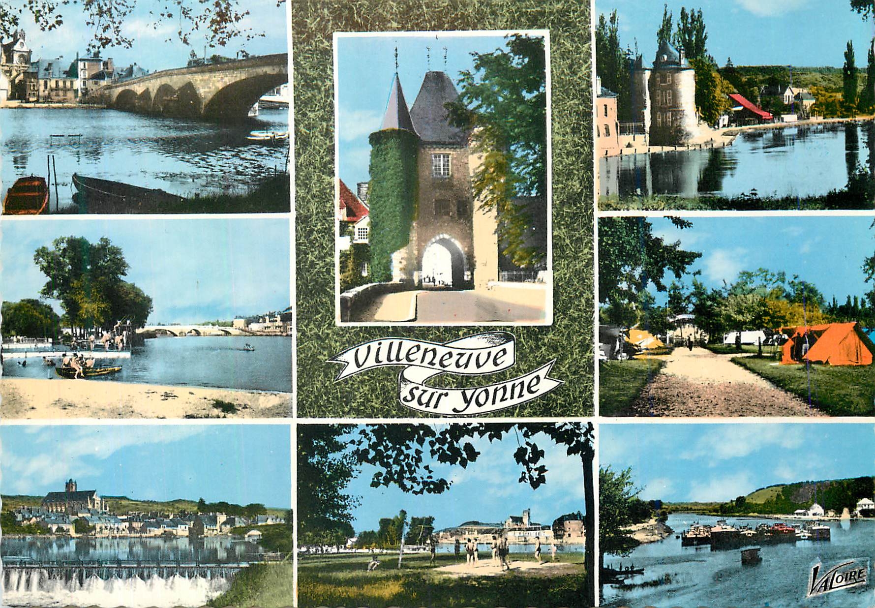 CPM Villeneuve sur Yonne
