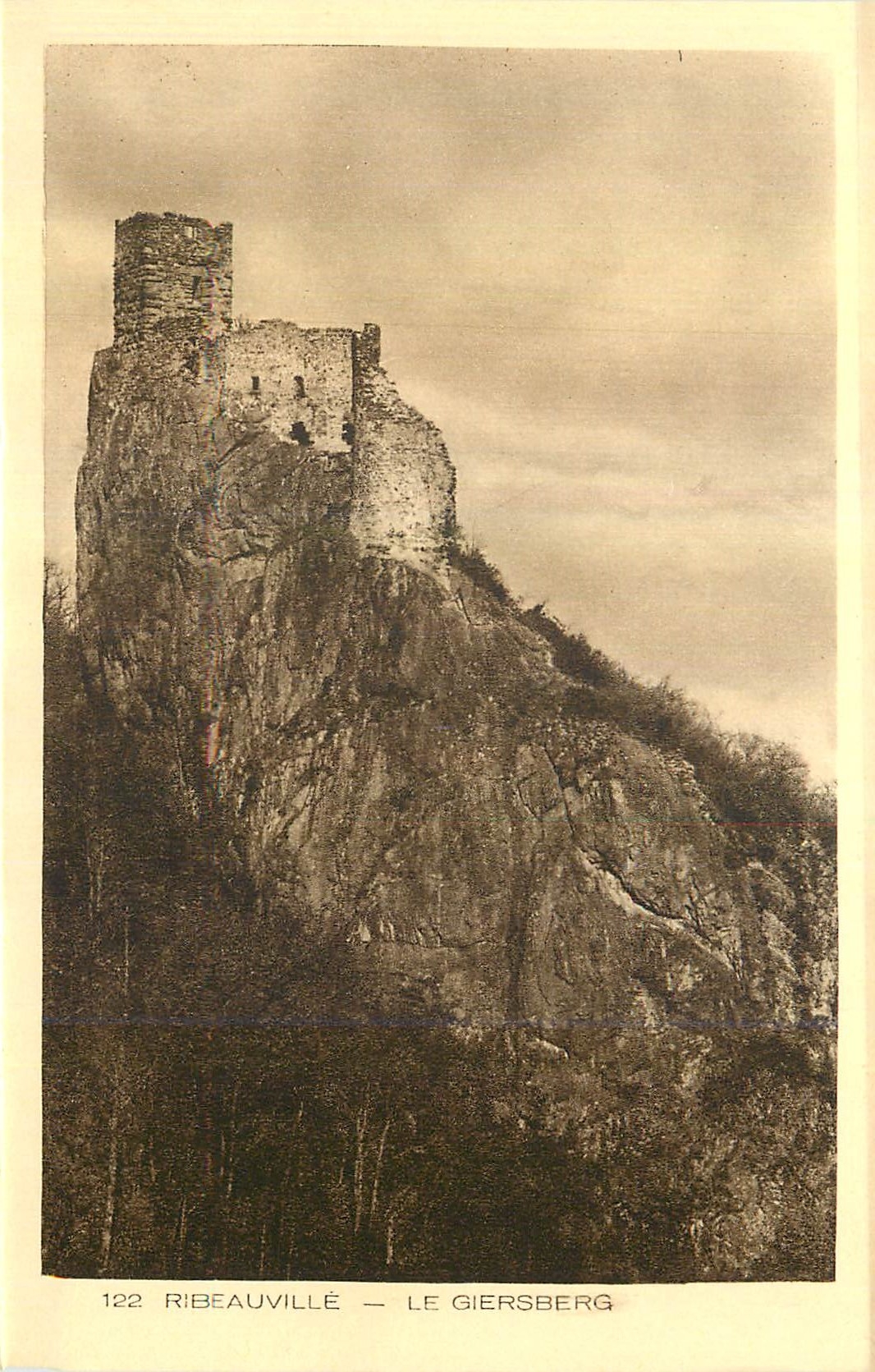 CPA Ribeauville Le Giersberg