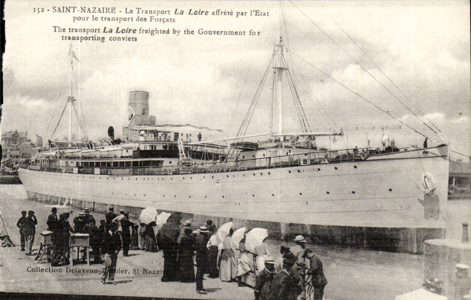 Saint Nazaire - die Loire-Charters durch das Zustand por transportieren welches das trasport uberfuhrt - transportinf conviet - CPA