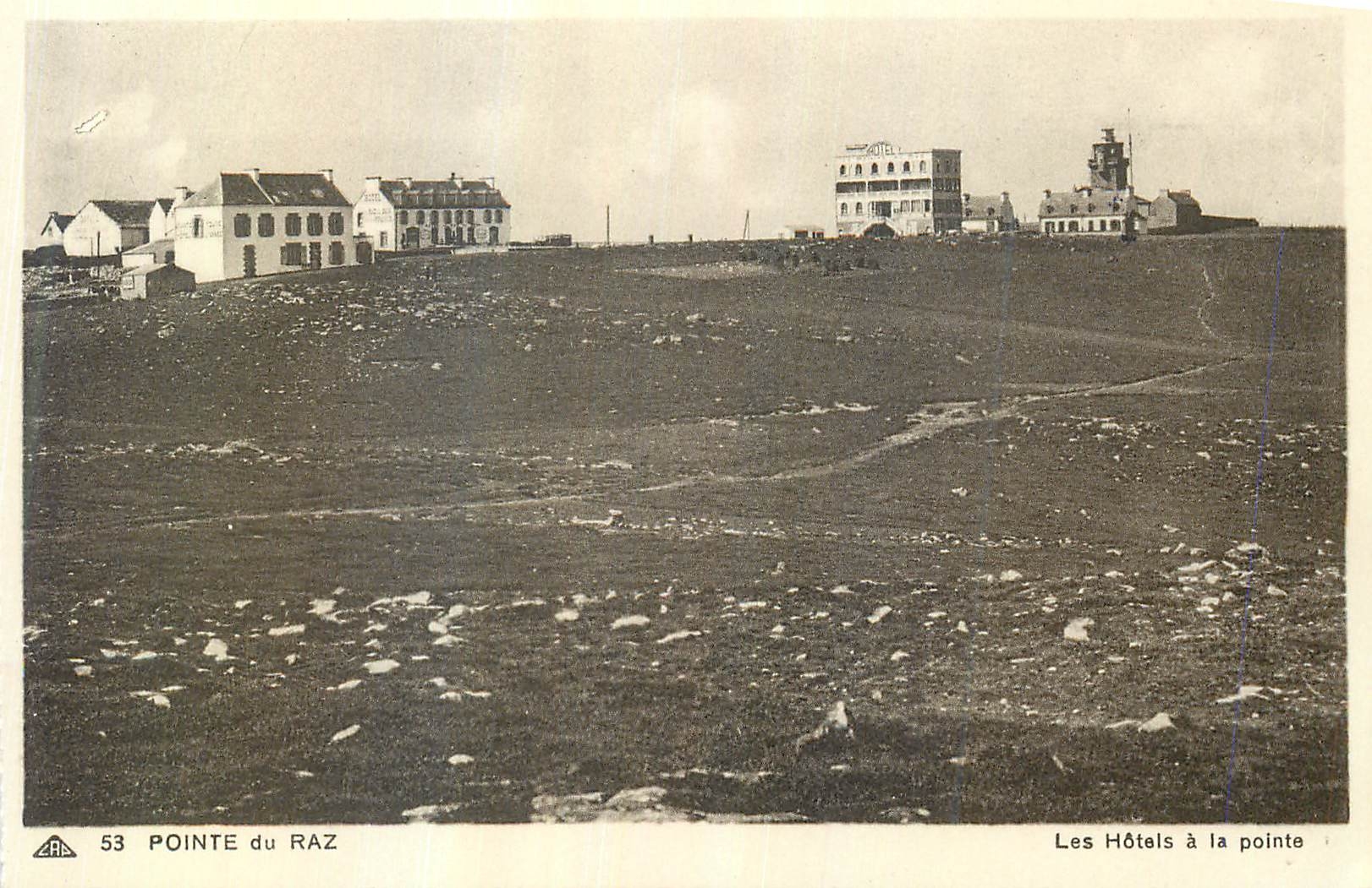 CPA Pointe du Raz Les Hotels a la pointe 